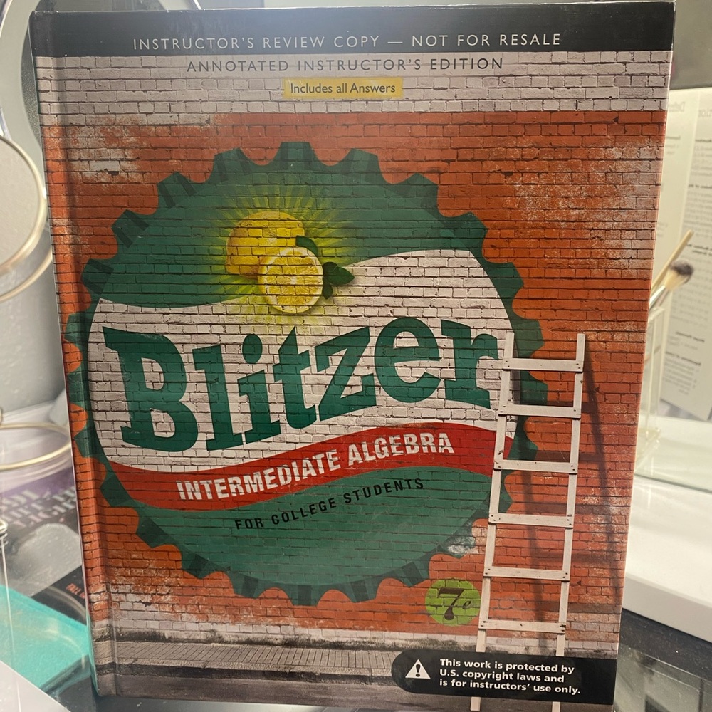 Blitzer college book